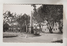 CPSM AUPS (Var) - La Fontaine Du Cours - Aups