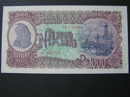 SHQIPTAR 1957 1000 LEKE A/UNC; - Albanien