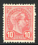 LUXEMBOURG ⭐ N° 73 Neuf Ch - MH ⭐ Cote 20.00 € - 1895 Adolfo Di Profilo