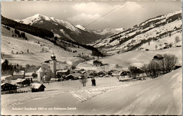 34026 - Salzburg - Saalbach Mit Kohlmais Schilift , Ski , Schlepplift - Gelaufen 1957 - Saalbach