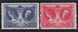 Belgie   .   OBP   .    243/244      .   *      .    Ongebruikt Met Gom   .    /    .   Neuf Avec Gomme - Unused Stamps