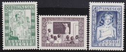 Belgie   .   OBP   .    842/844     .   *      .    Ongebruikt Met Gom   .    /    .   Neuf Avec Gomme - Unused Stamps