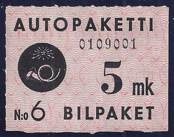 FINLANDIA 1949/50 - Yvert #Bus2 - MLH * - Postbuspakete