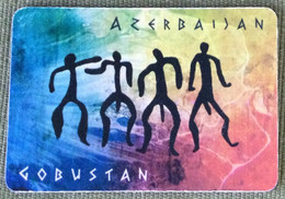 Stone Engraved Paintings Petroglyphs Gobustan Fridge Magnet Souvenir, Azerbaijan - Magnets