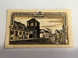 Allemagne Notgel Strausberg 1/2 Mark - Colecciones