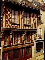 Delcampe - LA FERTE-BERNARD     ( SARTHE )    VIEILLE MAISON - La Ferte Bernard