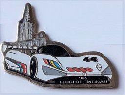 AN18 Pin's Peugeot 905 Strasbourg Meinau Bib Michelin Achat Immédiat - Peugeot