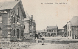 LE NOUVION  -  Cour De La Gare Estaminet - Otros Municipios