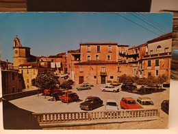 Cartolina Vietri Di Potenza Piazza Dei Caduti Anni 70 Auto - Potenza