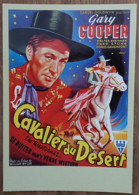 Carte Postale - Le Cavalier Du Désert (The Westerner - 1940) (film Cinéma Affiche) Gary Cooper - Affiches Sur Carte