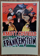 Carte Postale, Abbott & Costello Contre Frankenstein (Abbott And Costello Meet Frankenstein 1948) (film Cinéma Affiche) - Affiches Sur Carte