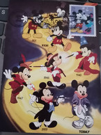 USA MICKEY MOUSE THROUGH YEARS  ART OF DISNEY  MAXIMUM CARD MC TARJETA MÀXIMA FL - Orlando