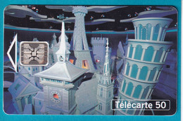 Télécarte 50 Unités  " France Télécom Partenaire D'Euro Disney   " - Usagée -   Mai 94 - Tirage 2 Millions D' Ex. - Disney
