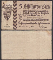 KIEL 5 Milliarden Mark Gutschein NOTGELD 1923  (29732 - Unclassified
