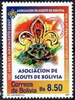 Bolivia 2018 **  CEFIBOL 2333 (2007 #1948) .Bolivian Scout Association, Authorized By The Bolivian Post Office. 916 Know - Bolivie