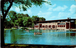 Wisconsin Milwaukee Washington Park Lake Boat Pavilion - Milwaukee