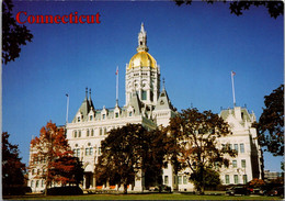 Connecticut Hartford The State Capitol Building In Bushnell Park - Hartford