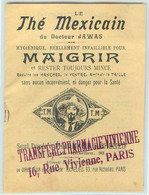 BEAUTE - PETIT FASCICULE  - Le THE MEXICAIN - INFAIBLE Pour MAIGRIR- (11 X 12 Cm) - PEU COURANT - Zonder Classificatie