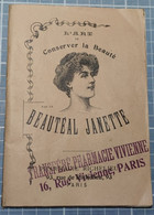 L'ART De Conserver La BEAUTE - FASCICULE  Par "BEAUTEAL JANETTE" - (11 X 15 Cm) - PEU COURANT- (64 Pages) -TRES BON ETAT - Non Classés