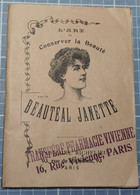 L'ART De Conserver La BEAUTE - FASCICULE  Par "BEAUTEAL JANETTE" - (11 X 15 Cm) - PEU COURANT- (64 Pages) -TRES BON ETAT - Unclassified