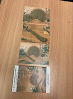 Taiwan M Cards Stamp Chinese Painting Peacock By National Palace Museum - Covers & Documents