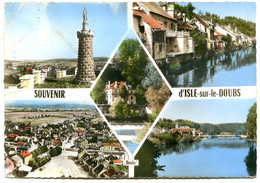 25250 Souvenir D'ISLE-SUR-LE-DOUBS - CPSM 10,5x15 Photographie Véritable - Isle Sur Le Doubs