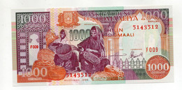 Somalia - 1996 - Banconota Da 1000 Shilin - Nuova - UNC - (FDC35323) - Somalia