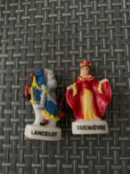 Fève Lancelot Et Guenievre - Personnages