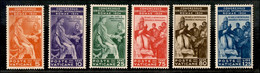 VATICANO - 1935 - Congresso Giuridico (41/46) - Serie Completa - Gomma Integra - Cert. Chiavarello - Autres & Non Classés