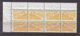 Y9293 - SAN MARINO Pacchi Ss N°38 - SAINT-MARIN Colis Yv N°38 ** QUARTINA BLOC - Parcel Post Stamps