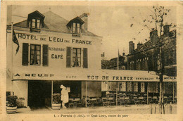 Pornic * Quay Leray , Centre Du Port * Façade Hôtel Café Restaurant De L'écu De France - Pornic