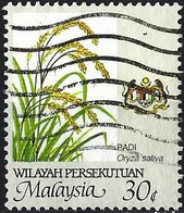 Malaysia 1994 - Mi 21D - YT 363a ( Asian Rice ) Perf. 14 - Vegetables