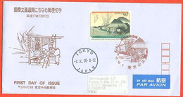 Japan 2005. FDC  Passed Through The Mail. - Brieven En Documenten