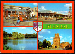 F8265 - TOP Stendal - HO Kaufhalle Neubaugebiet Am Cafe Babett - Bild Und Heimat Reichenbach - Stendal