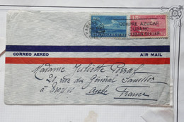 AW 9 CUBA BELLE LETTRE 1947  HAVANA  POUR  TROYES FRANCE  ++AFFRANC. PLAISANT - Luchtpost