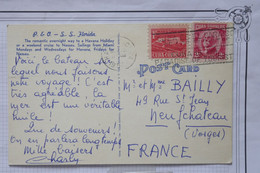 AW 9 CUBA BELLE CARTE  1957  POUR  NEUFCHATEAU  FRANCE  ++AFFRANC. PLAISANT - Lettres & Documents