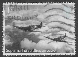 GROSSBRITANNIEN GRANDE BRETAGNE GB 2015 BATTLE OF BRITAIN:CALL TO ENGAGE ENEMY AIRCRAFT 1S USED SG 3735C MI 3464 YT 4182 - Brieven En Documenten