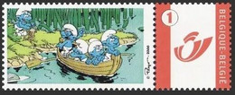 DUOSTAMP** / MY STAMP** - 50 Ans Des Schtroumpfs (2) / 50 Jaar De Smurfen (2) - Schlumpf - Smurf, Smurfy - Philabédés