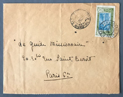 Côte D'Ivoire, Divers Sur Enveloppe TAD TENKODOGO 10.2.1936 - (W1291) - Cartas & Documentos