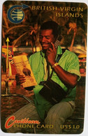 BVI Cable And Wireless US$10 5CBVA " Man At Phone " - Jungferninseln (Virgin I.)