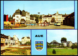 F8293 - TOP Aue Ikarus Omnibus - Bild Und Heimat Reichenbach - Aue