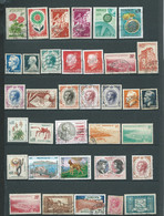 Monaco - Lot De 35 Timbres Oblitérés  -ae 15201 - Collections, Lots & Séries