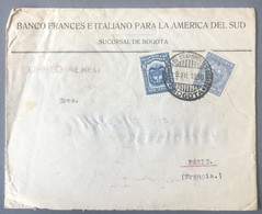 Colombie Divers Sur Enveloppe De BOGOTA Pour Paris 8.WII.1930 - (C1454) - Colombia
