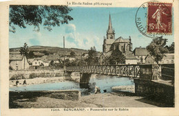 Ronchamp * Pont Passerelle Sur Le Rahin * Lavoir Laveuses - Other & Unclassified