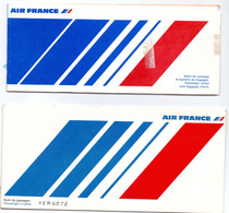 Ticket Luchtvaart Airplane - Air France - - Billetes