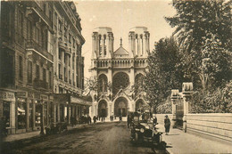 Nice * Rue Et église Notre Dame * Automobile Voiture Ancienne - Autres & Non Classés