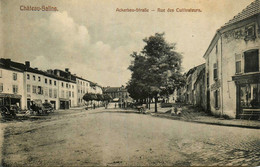 Château Salins * Rue Des Cultivateurs * Caffée Restauration * Commerce Magasin Eugène VELOT - Chateau Salins