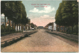 CPA Carte Postale  Belgique Camp De Beverloo Route D'Hechtel 1919 VM51092 - Leopoldsburg (Kamp Van Beverloo)