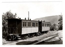 Train Chemin De Fer BVA 631 11 Voitures à Essieux à Argentat - Argentat