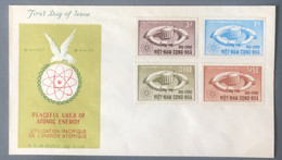 Viêt-Nam, Enveloppe FDC - Utilisation Pacifique De L'énergie Atomique 31.1.1964 (sans Cachet) - (C1676) - Vietnam